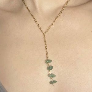 Green aventurine necklace